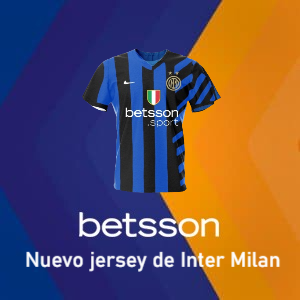 Inter de Milán presenta su nueva camiseta con Betsson de patrocinador