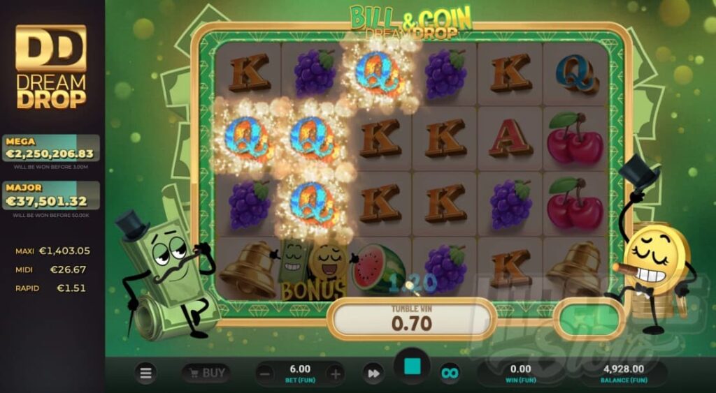 Tragamonedas Bill & Coin en Betsson